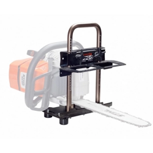 accessoire pour scierie mobile permettant en association avec une tronçonneuse de découper des planches. poids: 5 kgs. diamètre