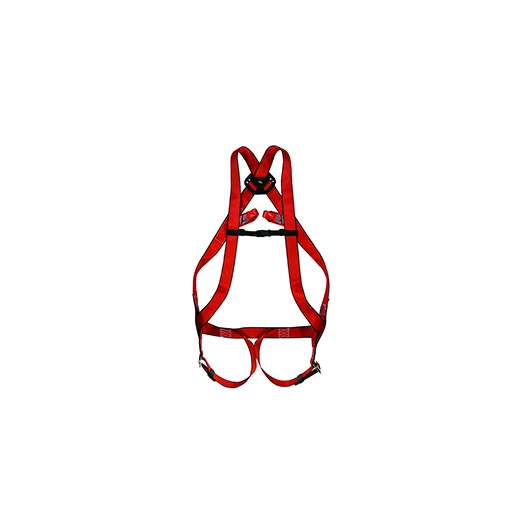 harnais de sécurité. fermeture sternale: sangle polyester et fermoir plastique. taille unique norme ce en361