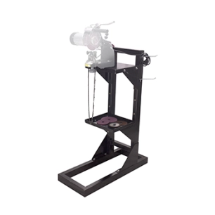 etablis métal pour affuteuses de chaînes de tronçonneuses. hauteur 107cm. base 80x35cm (livré sans affuteuse).