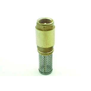 crépine anti-retour laiton + inox filetage 3/4''.