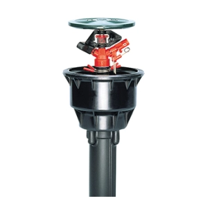 arroseur escamotable pour raccord 19 mm - 3/4'', portée 10 à 12,5 m .