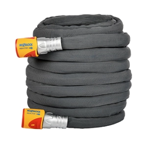 tuyau d'arrosage l 25m hybride pvc/tissus hozelock tuffhoze. 50% plus léger, anti-vrille, résistant et durable, fibre tissée hau