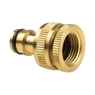 raccord nez de robinet femelle 3/4'' et 1/2'' laiton.