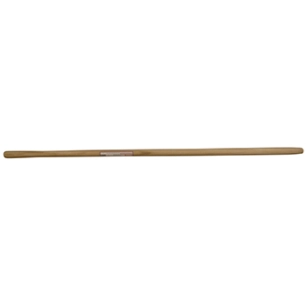 manche en bois dur poncé adaptable pour fourche à foin, droit, ø36mm x 1,5m.