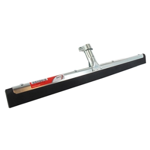 raclette en métal, noir naturel. largeur 45 cm. ø 23 mm. -pl