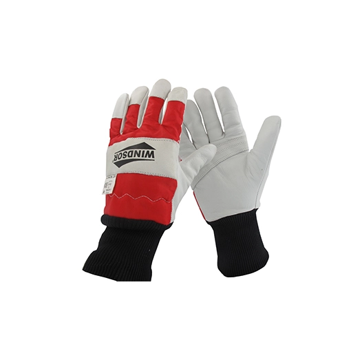 gants de tronçonnage demi-saison à main gauche en kevlar taille 8 - (s), en381-7 - classe 0, en388 - 2132x.