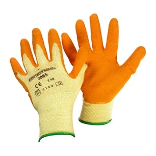 paire de gants rosiers taille 10/l, en latex condensé sur support coton, pouce et index renforcés. normes ce en420 et en388 - 21
