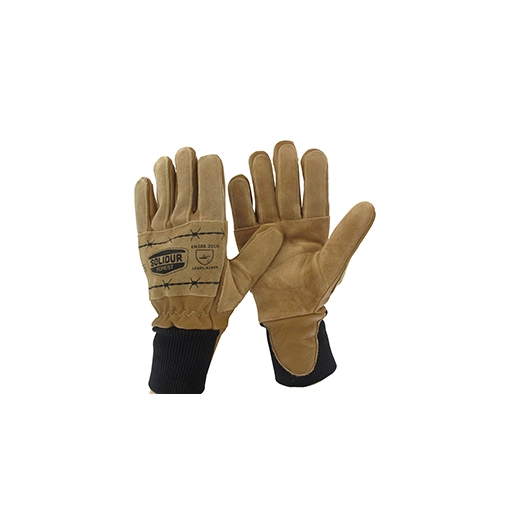 gants de protection spécial arbustes à épines, débardage et câblage. renfort de la paume, des doigts et du dos. en420:2003 +a1:2