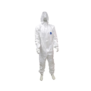 combinaison de protection phyto type 5 - 6. enduit d'un revêtement polymère étanche aux liquides, aérosols, aux particules. tail