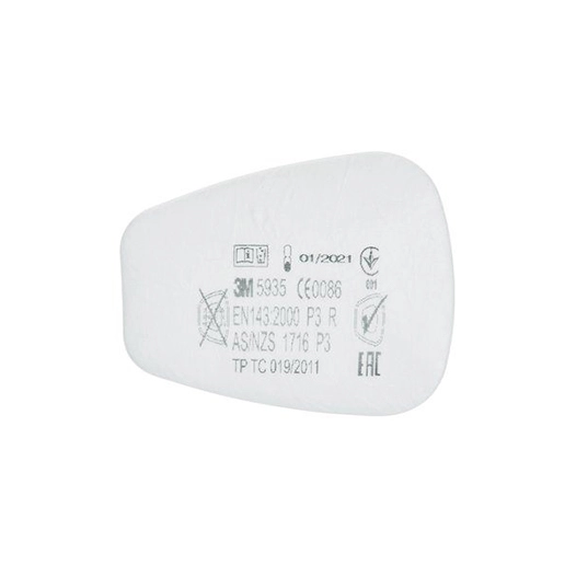 filtre p3r antipoussières, compatible tous masques anitigaz 3m. (prix unitaire - vendu par deux).