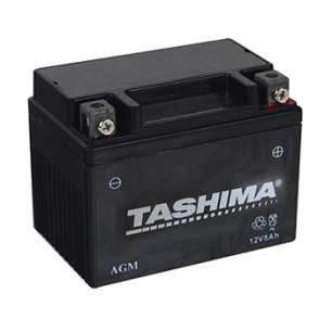 batterie plomb étanche 12v gel/agm, 5a, l: 120, l: 71, h: 91mm, + à droite pour scooter motos. remplace yuasa yb4lb - batterie à