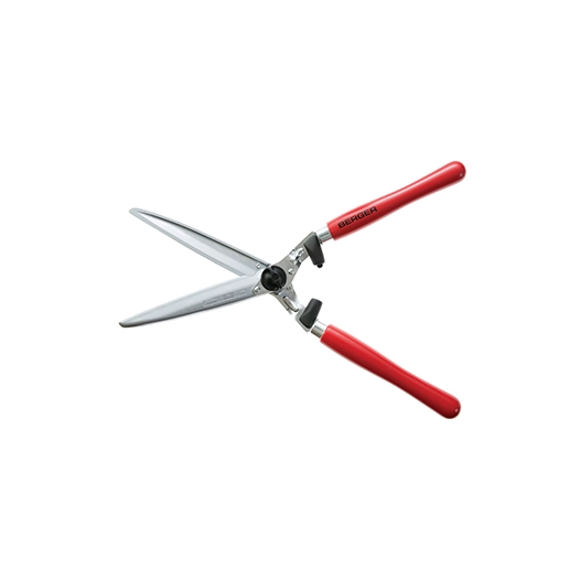 cisaille à haie berger - lames chromées droite avec évidoirs à sève. amortisseur de choc. longueur de coupe 235mm. -pl