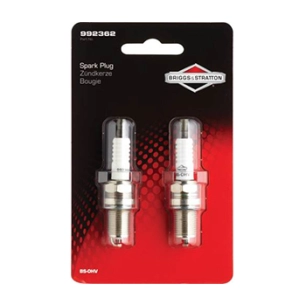 blister de 2 bougies briggs & stratton 9923362. pour moteurs bs-ohv à soupape en-tête.référence b&s vrac: 992304 x2 ( origine :