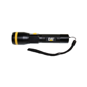 lampe torche cat à led 550 lum 3 positions, réglage de la focale et corps aluminium. rechargeable. -pl