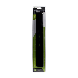 lame soufflante universelle droite, l: 380mm, alésage: 10mm. (sous coque).