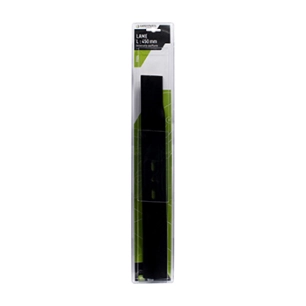 lame soufflante universelle droite, l: 450mm, alésage: 10mm. (sous coque).