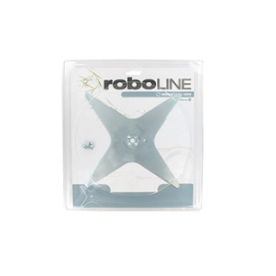 blister lame 4 dents plate adaptable pour robots ambrogio / wiper série l200 - stiga autoclip 325, autoclip 328s, autoclip 520,