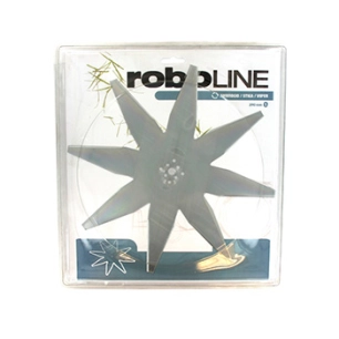 blister lame 8 dents plate pour robots ambrogio série l200, l300 - stiga autoclip 520, autoclip 522, autoclip 523, autoclip 524s