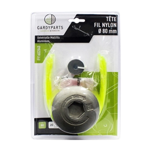 tête universelle multifils, s'adapte a 100% sur les débroussailleuses pour un alésage: de 20 et 25,4mm. (sous coque).