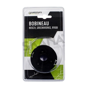 bobineau adaptable pour coupe bordures bosch modèles: art23l, art26l. remplace origine: f016800385, 1619x08646 - greenworks modè