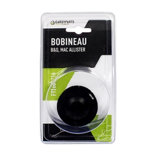 bobineau fil nylon, sortie 2 fils dia 1.2mm pour machines b&q: fpgt250-3, castorama et king fisher mac allister opp250, 690404,