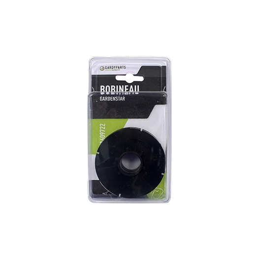 bobineau fil nylon pour coupe bordure 550w gardenstar modèle 614353. origine 758260. (sous coque).