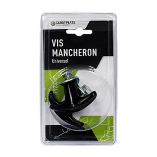 jeu de 2 vis de blocage de mancheron. dimensions: m8 x 40mm. (sous coque).