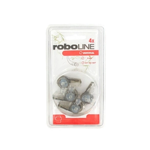 blister de 4 raccords de connexion 3 câbles, étanche et auto-dénudant, pour tondeuses robots. pour tout câble électrique jusqu'à