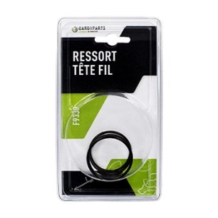 ressort pour tête fil nylon à déroulement manuel tecomec. (sous coque).