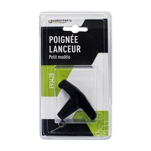 poignée de lanceur universelle pour tronçonneuse, taille-haies, débroussailleuses à dos et autres. (sous coque).
