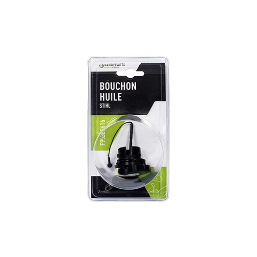 bouchon d'huile adaptable stihl. remplace origine 0000-350-0526, 0000-350-0537. sous blister.