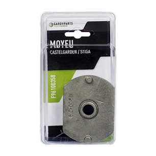moyeu de lame adaptable castelgarden modèles twincut f72, tc92, tc102, tc122, sd98, sd108 - honda. remplace origine: 25463200/0,