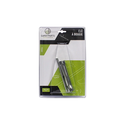 clé à bougie d'allumage à tube. dimensions: 16 x 19mm, l: 110mm.