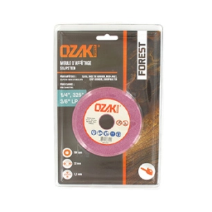 meule d'affûtage pour affuteuse nick the grinder, mini jolly, easy grinder, 9307812. ø: extérieur: 100mm, alésage: 22mm, ep: 3,2