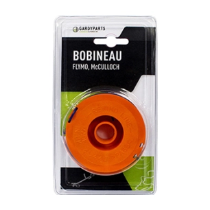 bobineau adaptable flymo, mc culloch, flymo modèles cordless ct250, cordless ct250x, et20, met25-2, met200-1, met230 single, met