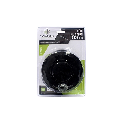tête fil nylon universelles sans adaptateurs à déroulement automatique, s'adapte comme une lame de coupe. livrée avec rondelle