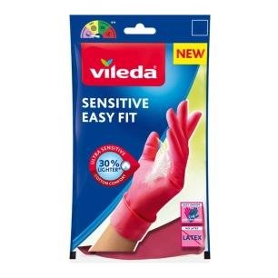 gants sensibles facile à ajuster m 168412 vileda