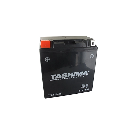 batterie plomb étanche sans entretien prête à l'emploi 12v, 14a. l: 150, l: 86, h:161mm, + à gauche pour motos, quads et motocul