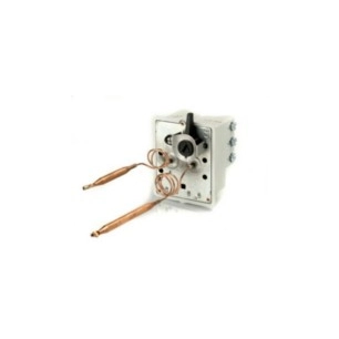 thermostat à régulation version bi-bulbes tripolaire type kbts, l de canne: 370mm, r 0/70° s88°c stv. -pl