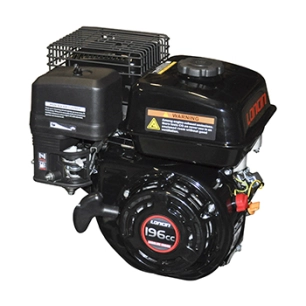 moteur loncin type g200f - 196cc 4 temps, ohv. monocylindre, refroidi par air. axe horizontal 19,05mm x 61,60mm. avec lanceur ma
