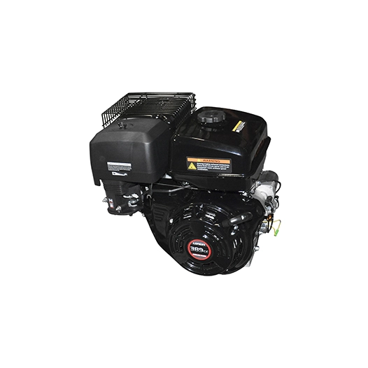 moteur loncin type g390f - 389cc 4 temps, ohv. monocylindre, refroidi par air. axe horizontal 25,40mm x 88,00mm. avec lanceur ma