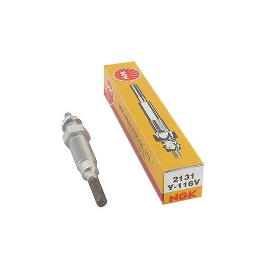 bougie d'allumage de préchauffage ngk y-116v adaptable pour engins de manutention yanmar modèle 2t75-u. -pl