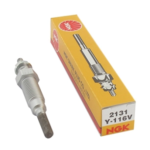 bougie d'allumage de préchauffage ngk y-116v adaptable pour engins de manutention yanmar modèle 2t75-u. -pl