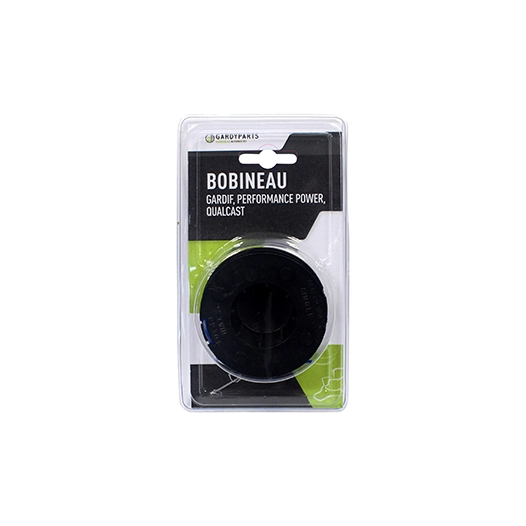 bobineau adaptable pour coupe bordure b&q modèles pwr300gtb twin line (2004-2005), b&q triple pack try250sgtd - gardif modèles: