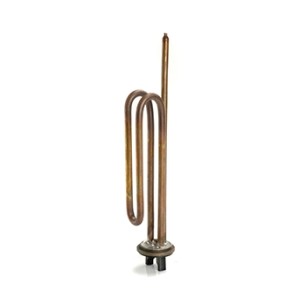 résistance blindée à bride type reb, ø: 48mm, puissance 2000w, l de canne: 230mm, pliée, livré avec joint.