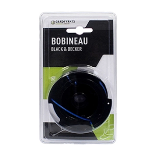 bobineau coupe bordure adaptable pour black & decker reflex modèles: grasshog, gh400, gh500, cst1000, gl30, gl120c, gl280, gl30
