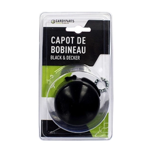 capot de bobineau coupe bordure adaptable pour c16830 black & decker modèls d709, d809, d810, d823, d825, gl210, gl220, gl330, g