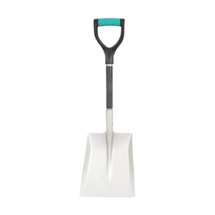 pelle à neige courte alu 30 cm d'une longueur totale de 79cm. dimensions godet: 240 x 300mm.