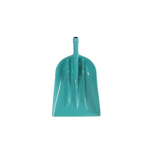 pelle à neige polypropylène 36cm d'une longueur totale de 139cm avec poignée bi-matière et manche aluminium. dimensions godet: 3