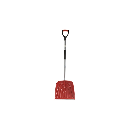 pelle à neige polypropylène 42m d'une longueur totale de 142cm avec manche profilé ergonomique et lamelle anti-usure. dimensions